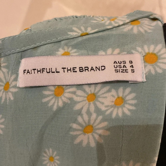 Faithfull the brand maxi dress size 4 - Picture 6 of 6